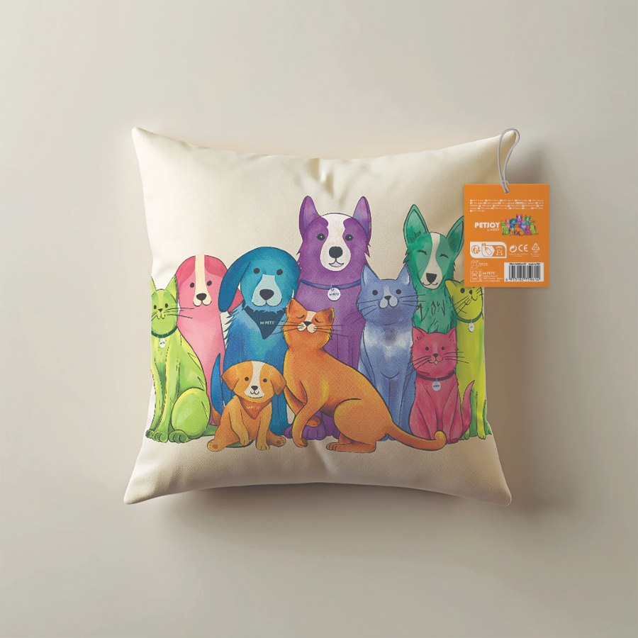 Petjoy Almohada Petfamily Bright 40 X 40 Cm, , large image number null