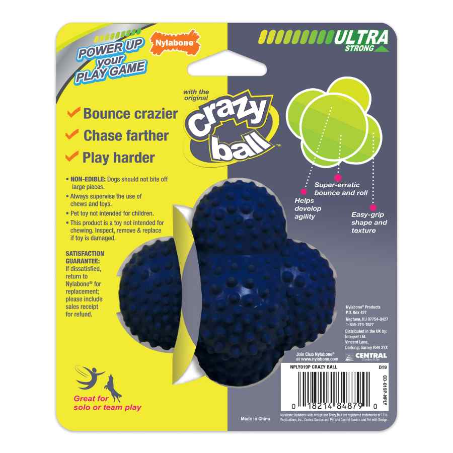 Nylabone Power Play Crazy Ball, , large image number null