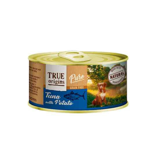 True Origins Pure Dog Tuna Potato 185 Gr, , large image number null