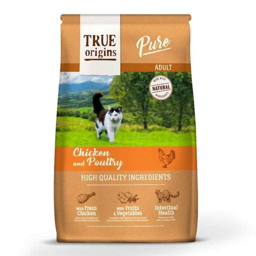 True Origins Pure Cat Adult Chicken Poultry, , large image number null