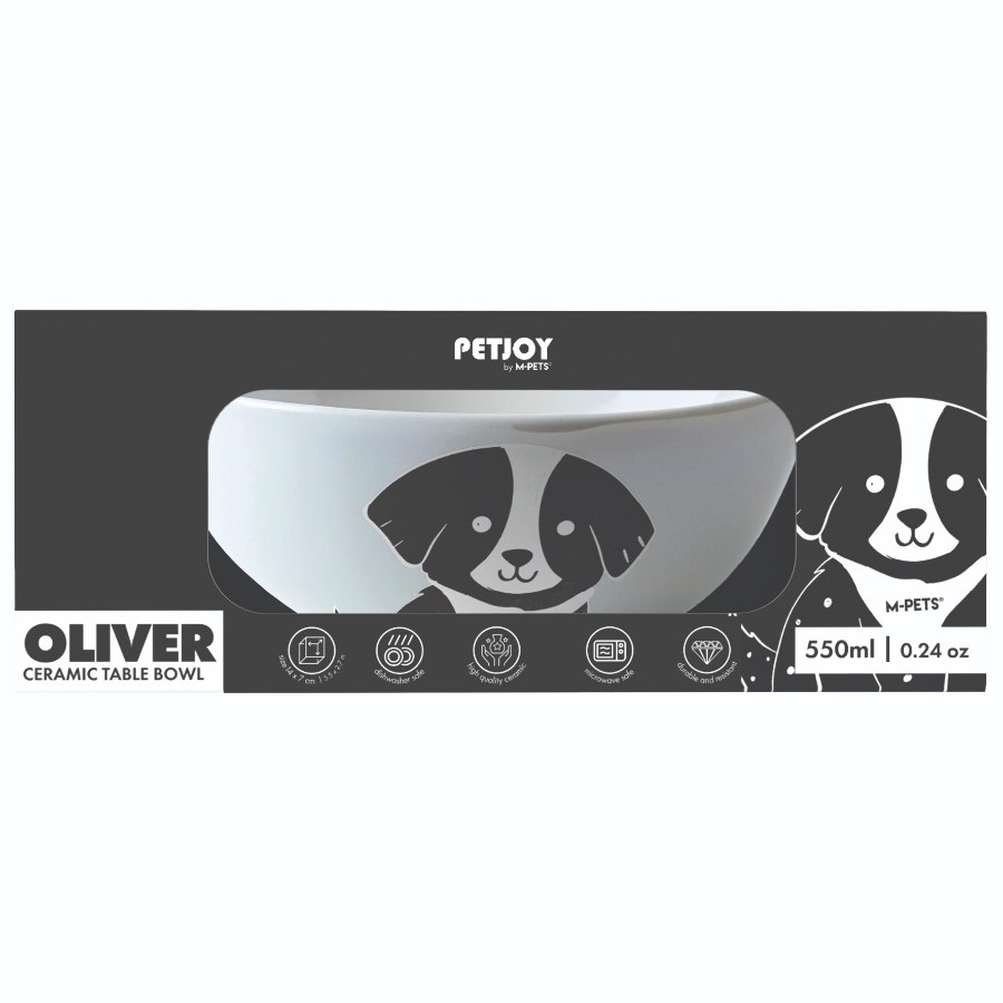 Petjoy Bowl Oliver Monochrome 550 Ml, , large image number null